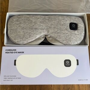 Cordless Heated Eye Mask with Remote